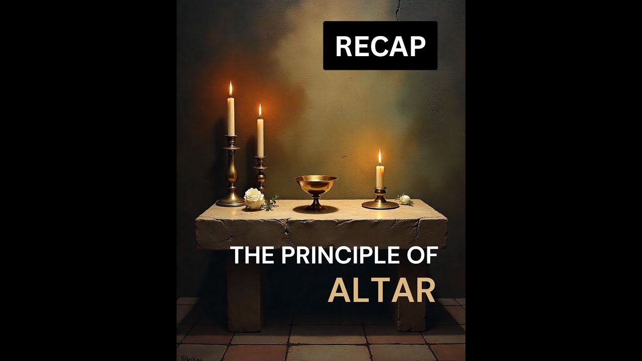 The Principle of the Altar (RECAP)